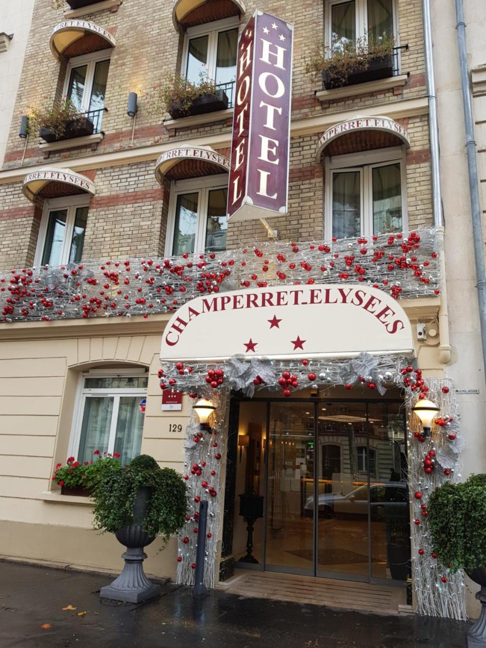 Hotel Champerret Elysees Paris Bagian luar foto