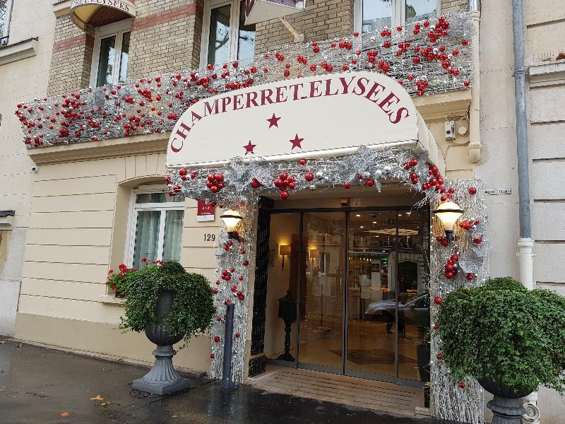Hotel Champerret Elysees Paris Bagian luar foto