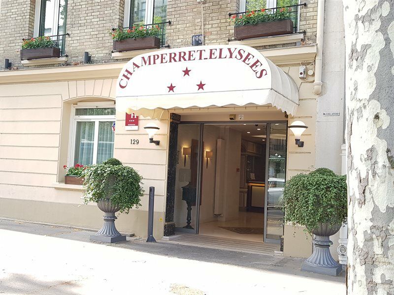 Hotel Champerret Elysees Paris Bagian luar foto