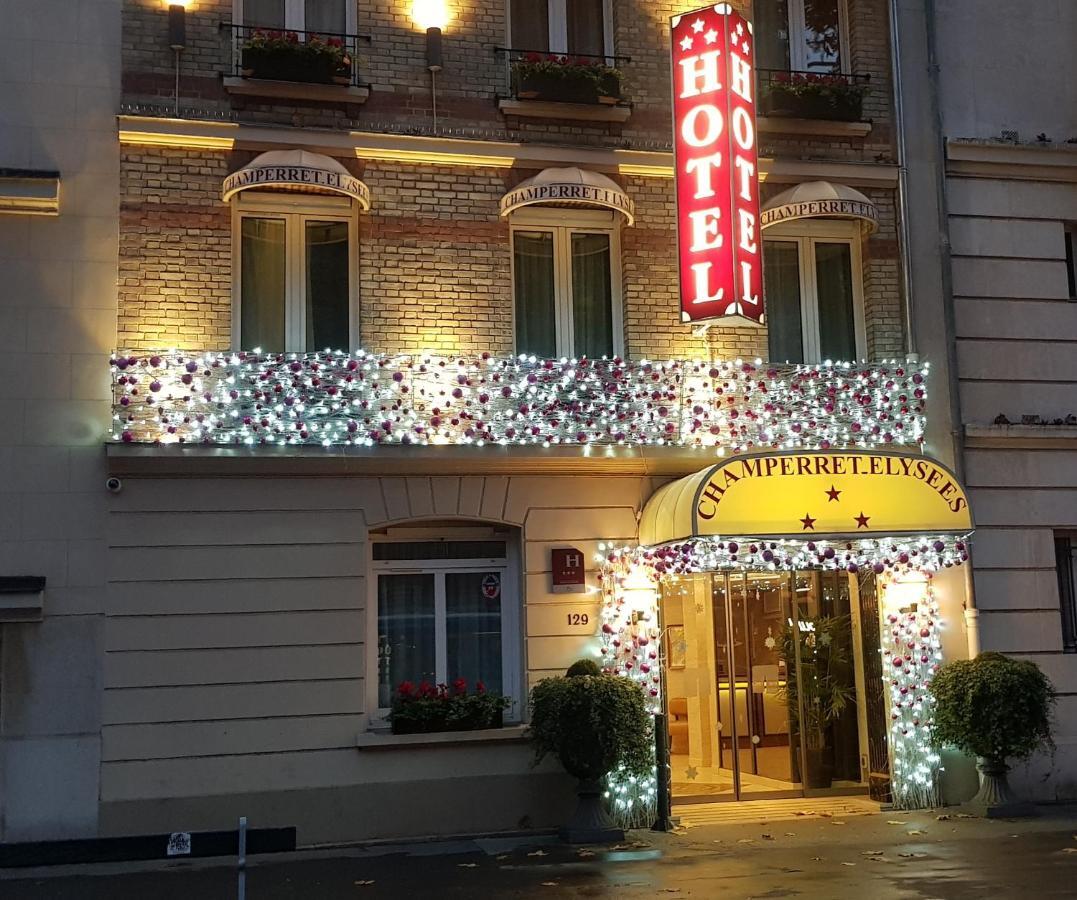 Hotel Champerret Elysees Paris Bagian luar foto