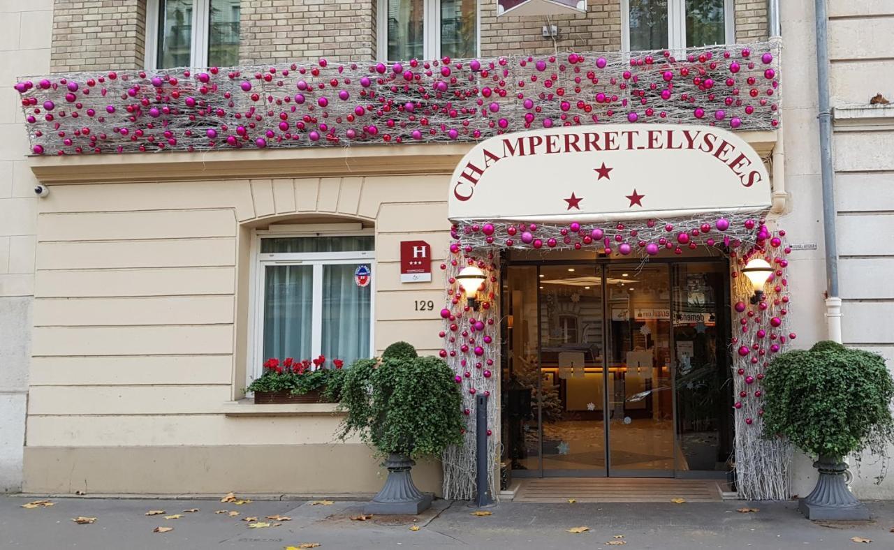 Hotel Champerret Elysees Paris Bagian luar foto