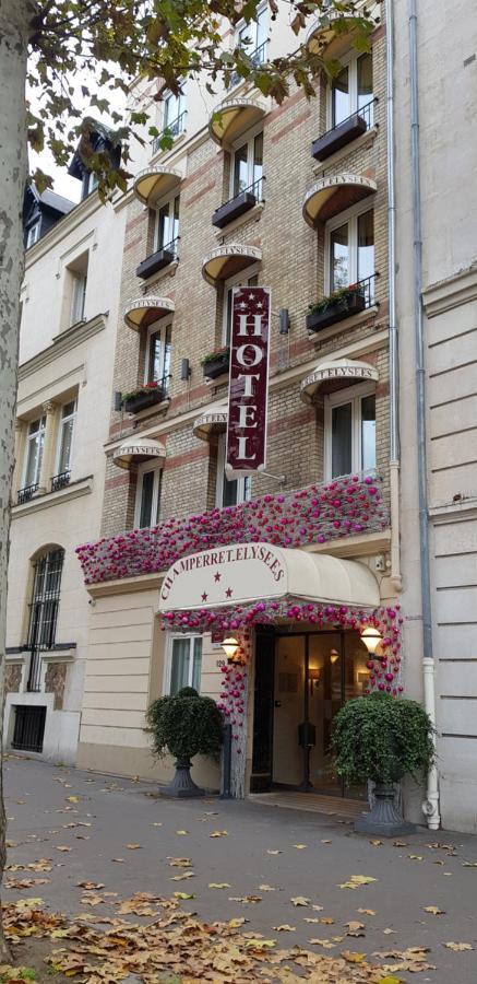 Hotel Champerret Elysees Paris Bagian luar foto